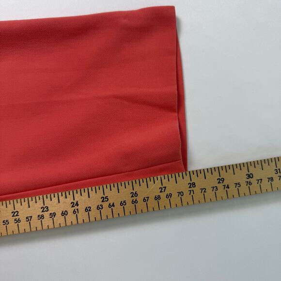 TALBOT Signature Women Straight Leg Ankle Pants Mango Spicy Size 4 - Picture 9 of 11